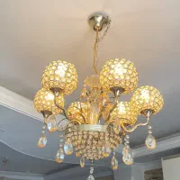 یک جفت لوستر ۶شاخه و یک لوستر آشپزخانه|لوستر و چراغ آویز|تهران, پردیسان|دیوار
