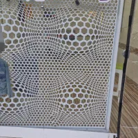 فروش بوفه مغازه و میز شیشه ای سالم و وسایل آویز