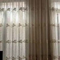فروش پرده و والان پرده سالم و تمیز|پرده، رانر، رومیزی|قم, زاویه|دیوار
