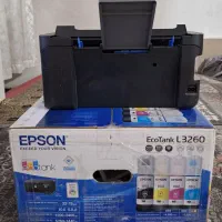 پرینتررنگی اپسون جوهر افشان L3260 داری وافای تمیز|پرینتر، اسکنر، کپی، فکس|ایلام, |دیوار
