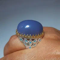 انگشتر های ناب نگین معدنی اصل با رنگ کاملا طبیعی|جواهرات|سیرجان, |دیوار