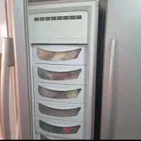 یخچال دوقلوی نقره ای تمیز|یخچال و فریزر|مراغه, |دیوار