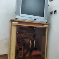 تلوزیون و زیر تلوزیونی کاملا سالم