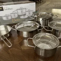 ست قابلمه استیل زیو
