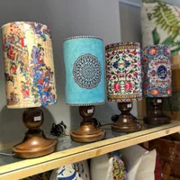 آباژور رومیزی طرح سنتی ایرانی