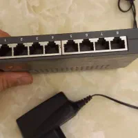 فروش سوییچ ۸ پورت سالم|مودم و تجهیزات شبکه|تهران, شهرک ولیعصر جنوبی|دیوار