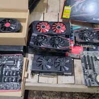 کارت گرافیک rx580 پاور مادر برد|قطعات و لوازم جانبی رایانه|کهریزک, |دیوار