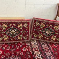 دو جفت پشتی بزرگ دستباف کرک درحد نو سالم|پشتی|قم, علی آباد|دیوار