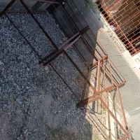 3عدد تخت آهنی باغی ابعاد 1در 2متر