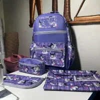 کوله پشتی کرومی، جامدادی ۳زیپ، کیف لقمه، پوشه کار|کیف، کفش، کمربند|شیراز, ترمینال باربری|دیوار