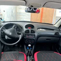 پژو 206 v6 مدل 88 موتور فرانسه|خودرو سواری و وانت|اسفراین, |دیوار