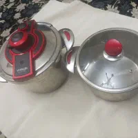 زودپز ترک دوقلو در حد نو