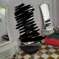 لوازم ارایشگاه.اینه.صندلی اصلاح.صندلی کوتاهی کپ