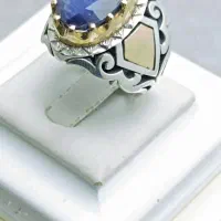 انگشترهای نقره یاقوت کبود اصلی