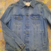 کت جین ، شلوار بگ و تیشرت پسرانه . سایز ۴۰