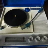 گرامافون قدیمی قدیمی انتیک وقفل موتور|کلکسیون اشیاء عتیقه|عنبران, |دیوار