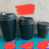 لیوان دوجداره درب دار