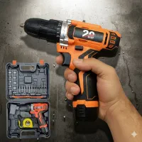 دریل شارژی مدل FastLock/گیربکس دو سرعته واقعی