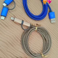 کابل شارژر دوکاره|لوازم جانبی موبایل و تبلت|پاکدشت, پاکدشت (مامازند)|دیوار