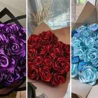 خاص و ترند ترین گل جاودان ، گل روبانی و پول آرایی|گل مصنوعی|یزد, |دیوار