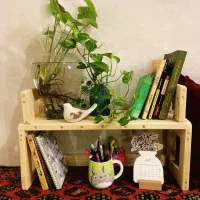 کتابخانه رومیزی مینیمال و شیک