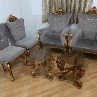 مبل ۹ نفره سلطنتی استیل