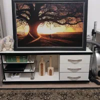 میز تلویزیون چوبی