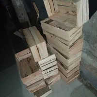 صندوق چوبی سالم