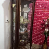 بوفه قهوه ای چوب راش