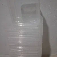 ظرف پلاستیکی درب دار