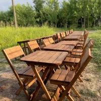 میز و صندلی تاشو کمجا نهارخوری نراد