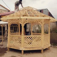 اجرای آلاچیق چوبی تمام نراد|خدمات پیشه و مهارت|صومعهسرا, |دیوار