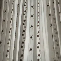 پرده حریر دوخت شده خوشگل