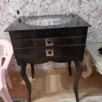 کنسول چوبی قاشق چنگال