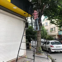 اجاره نردبان بلند هشتی|ابزارآلات|گرگان, |دیوار