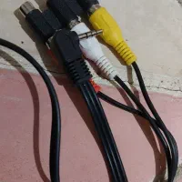 کابل صدا و تصویر ۳فیش بلند و کابل تبدیل ۱به ۳|صوتی و تصویری|تهران, قلمستان|دیوار