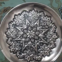 شیرینی خوری قلمزنی ۲۵ سانتی|صنایع دستی و سایر لوازم تزئینی|اصفهان, هفتون|دیوار