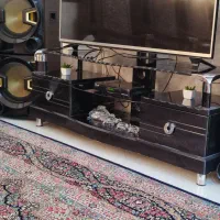 میز تلویزیون و کنسول آینه|بوفه، ویترین، کنسول|جیرفت, |دیوار