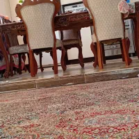 فر وش میز ناهار خوری ۶ نفره ومبلی ۷ نفره