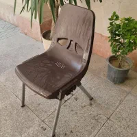 صندلی پایه فلزی۶عدد