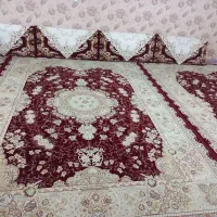 سه تخته فرش ۹ متری با ۴ عدد پشتی فوری فروشی|فرش|محمدشهر, سیدآباد|دیوار