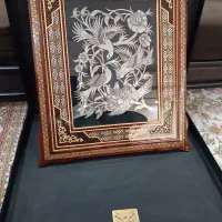 تابلو منبت کاری دست ساز اصفهان|صنایع دستی و سایر لوازم تزئینی|همدان, |دیوار