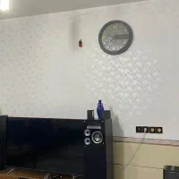 نقاشی ساختمان و طرح کاغذ دیواری