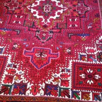 فرش دستبافت تازه از دار افتاده