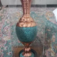 گلدان مسی محصولات اقاجانی مناسب کادو|صنایع دستی و سایر لوازم تزئینی|تهران, ستارخان|دیوار