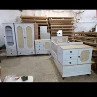سـت تـخت و کـمد نوزاد و نوجوان اقساطی  بدون سود|تخت و صندلی بچه|تهران, شهرک استقلال|دیوار