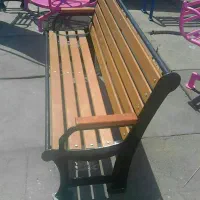 نیمکت فلزی پارکی / نیمکت فلزی و چوب پلاست|صندلی و نیمکت|تهران, صادقیه|دیوار