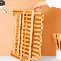 آبچکان چوبی|آب‌چکان و نظم‌دهنده ظروف|سنندج, |دیوار