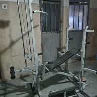 میز پرس دستگاه بدنسازی با وزنه و هالتر و دمبل|تجهیزات ورزشی|تهران, خلیج فارس|دیوار