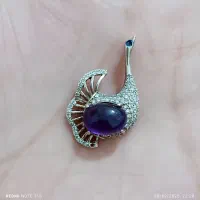 گردن بندفیروزه مرغ آمین نقره ۹۲۵|جواهرات|شیراز, تاچارا|دیوار